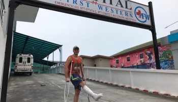 Si te vas a romper un tobillo…