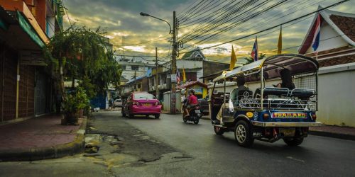 Atardecer en Bangkok